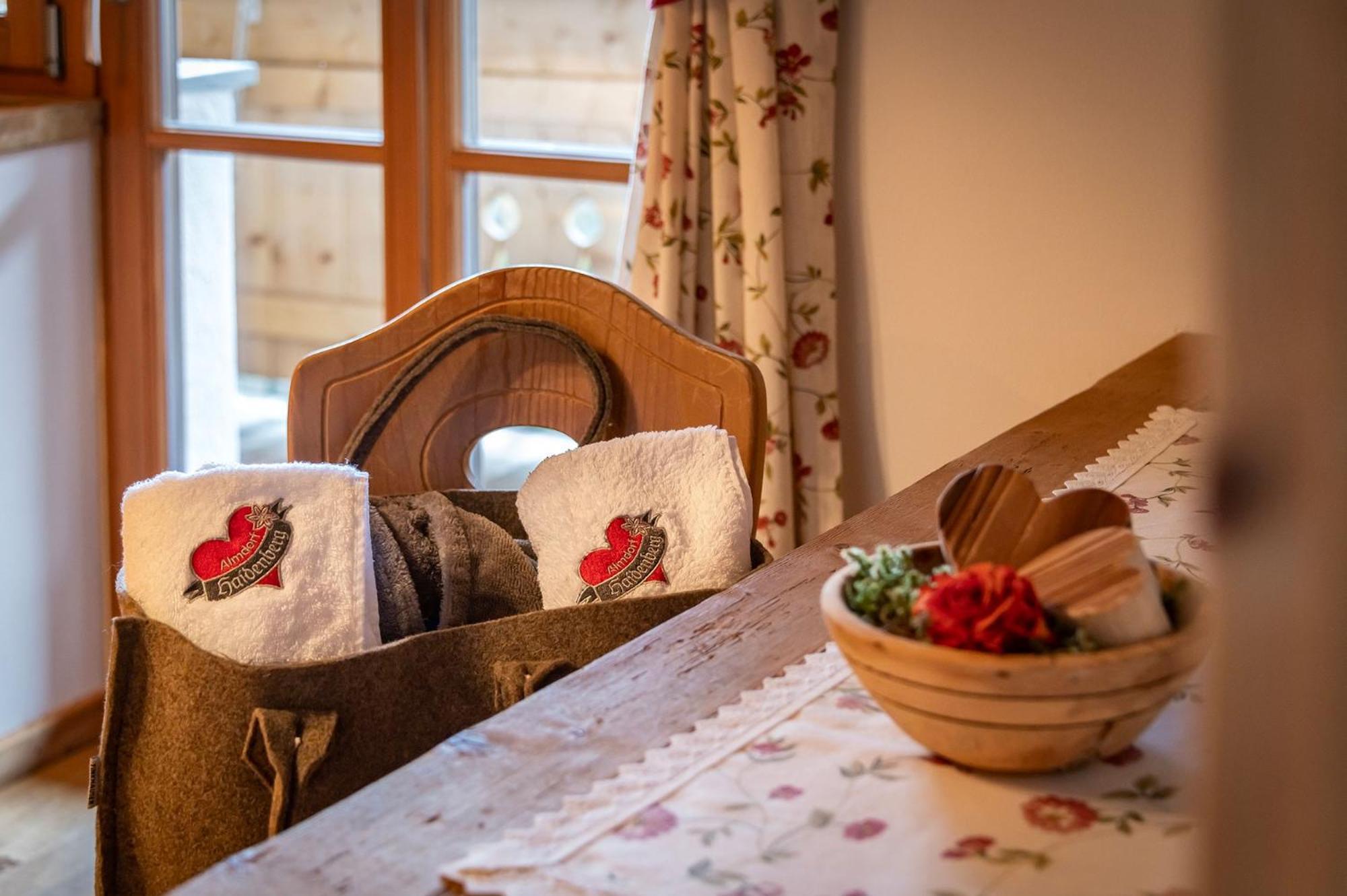 Chalets Almdorf Haidenberg Brunico Pokój zdjęcie